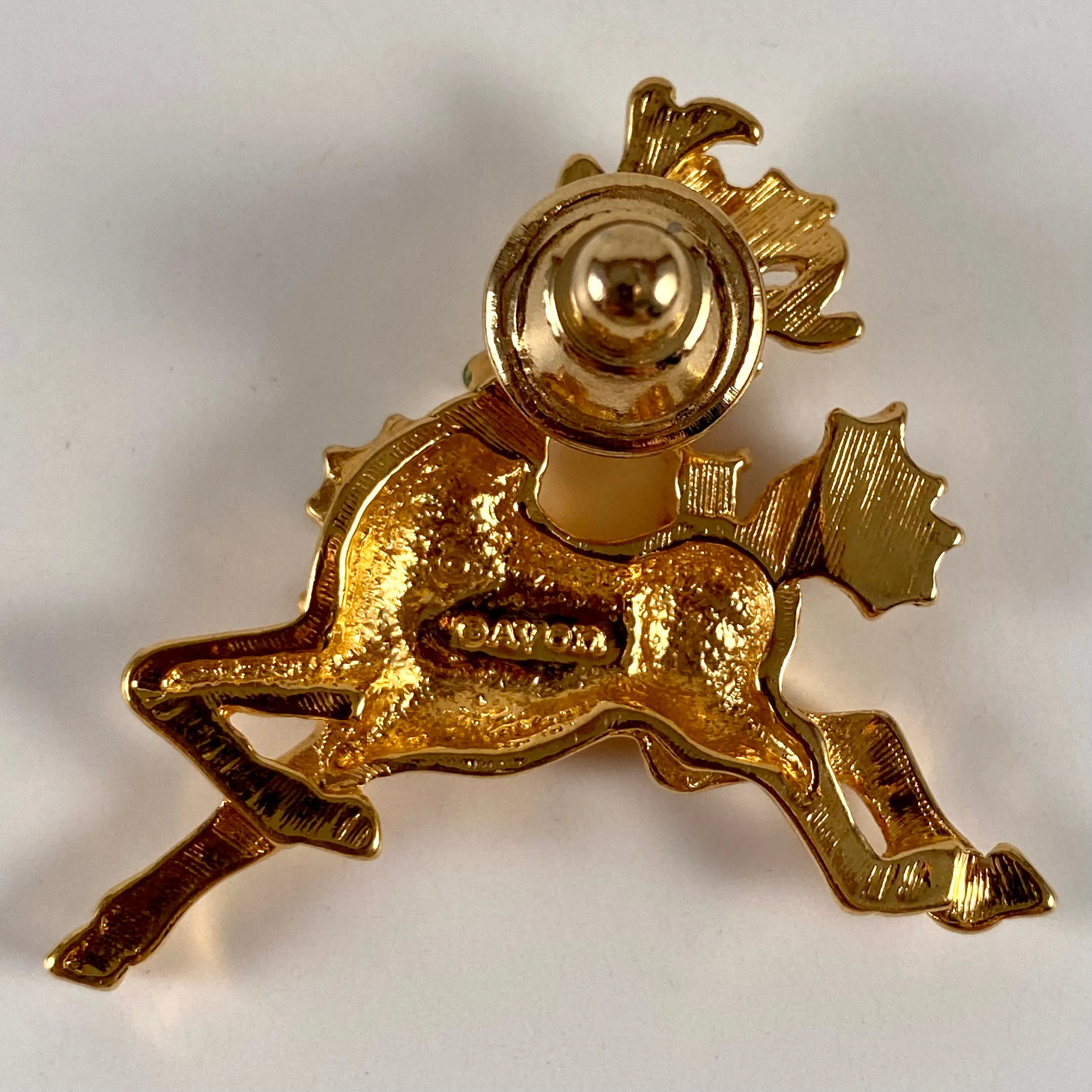 1993 Avon Holiday Reindeer Pin