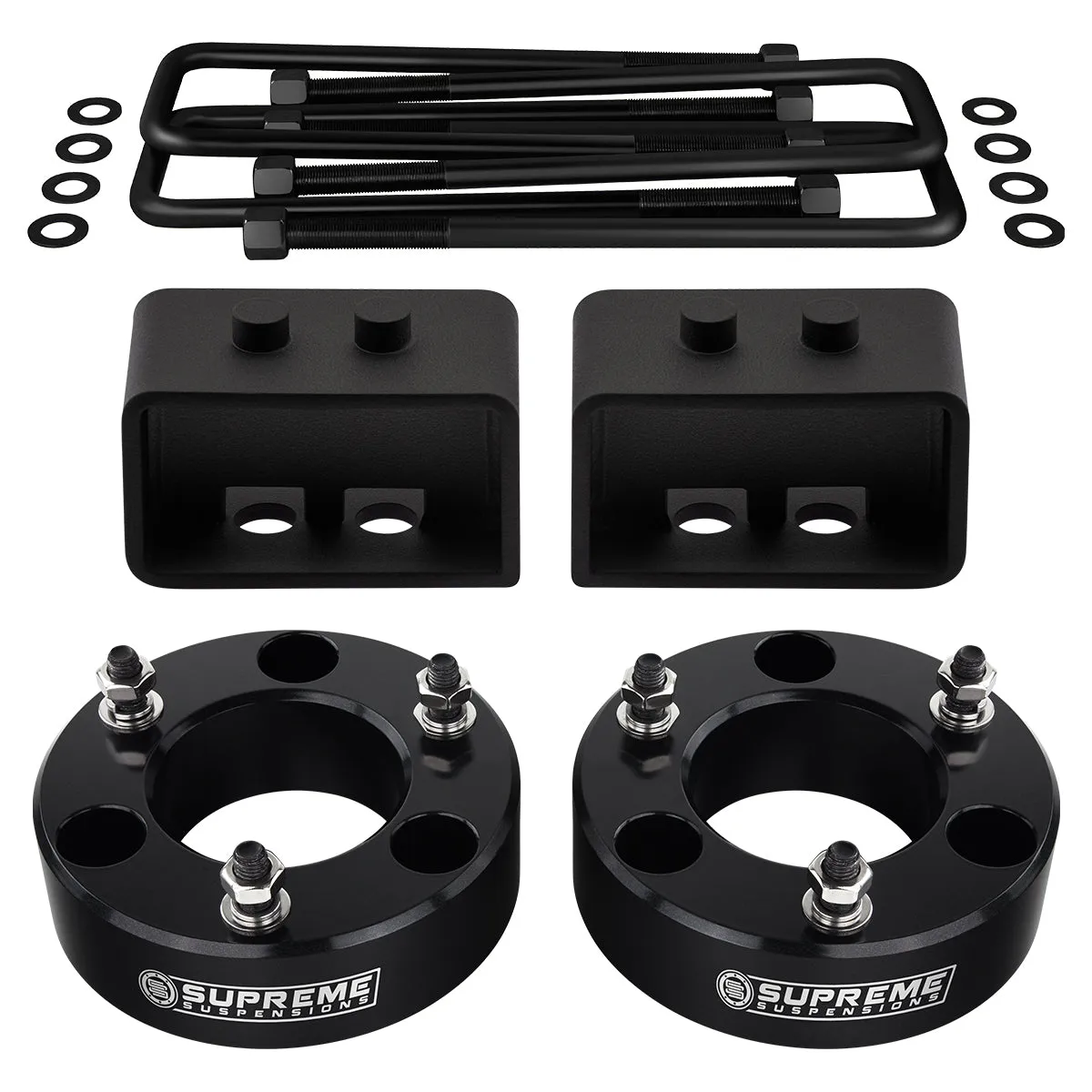 2004-2008 Ford F-150 Full Suspension Lift Kit 2WD - Black