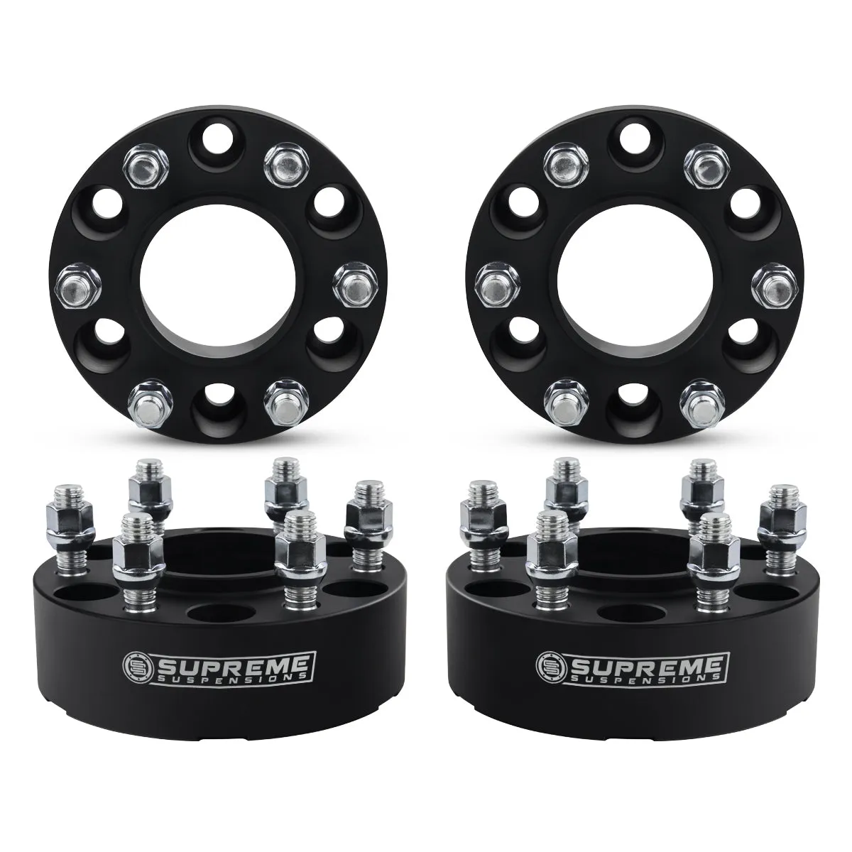 2004-2014 Ford F150 Full Suspension Lift Kit & 2" Hub Centric Wheel Spacers 2WD 4WD
