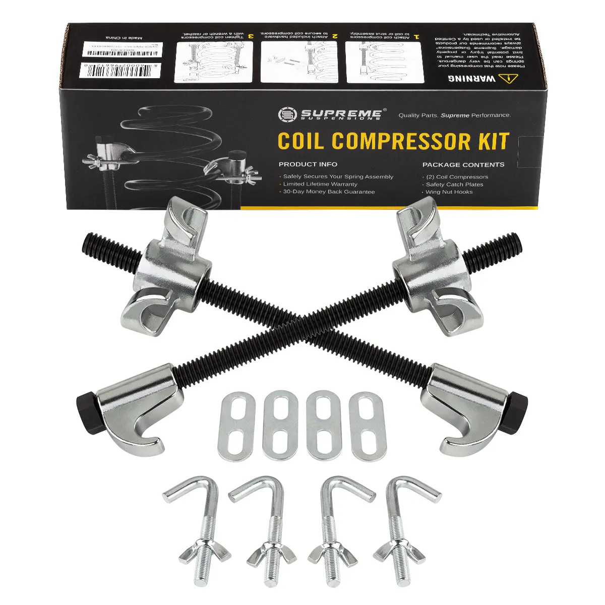 2004-2020 Ford F-150 Full Suspension Lift Kit & Spring Compressor 2WD