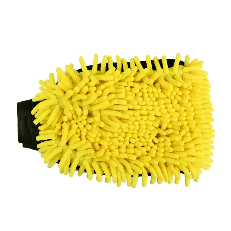 3-in-1 Microfiber & Chenille Wash Mitt