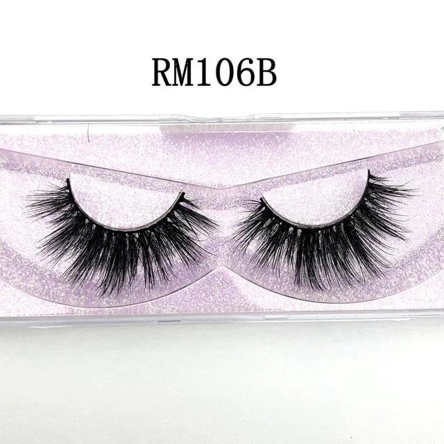 5D Long Lasting Soft Full Lashes Eyelash Extension Natural Lashes