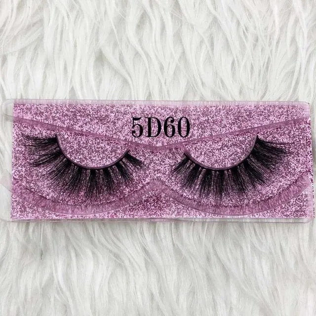 5D Long Lasting Soft Full Lashes Eyelash Extension Natural Lashes