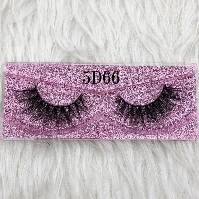 5D Long Lasting Soft Full Lashes Eyelash Extension Natural Lashes