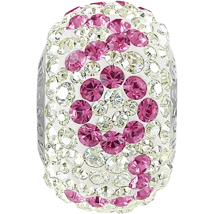 81732 Swarovski BeCharmed Pave Love Bead