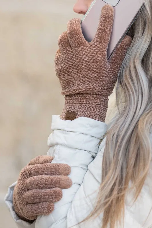 Aili's Corner CC Chenille Touch Gloves