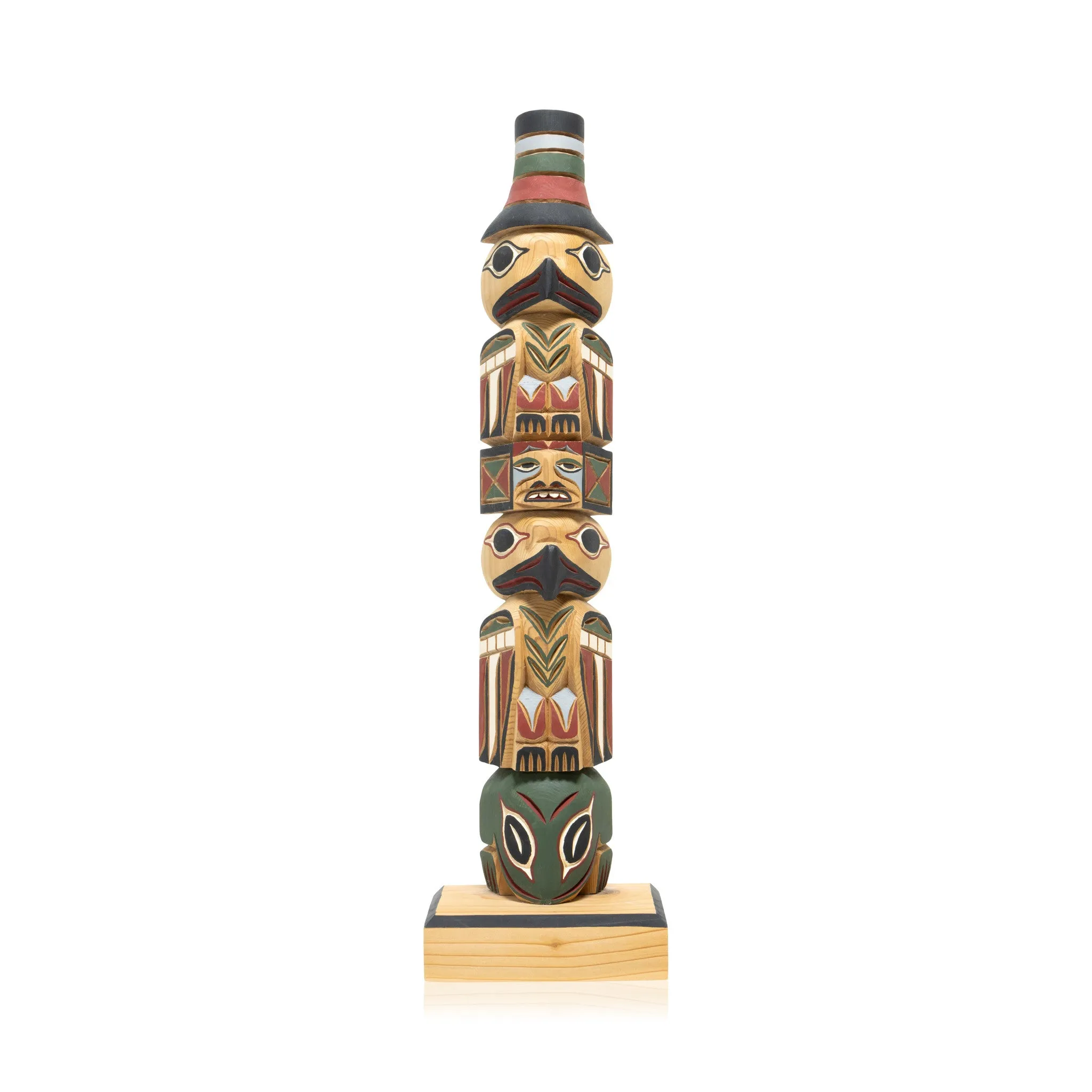 Alaskan Totem by Larry Rudick