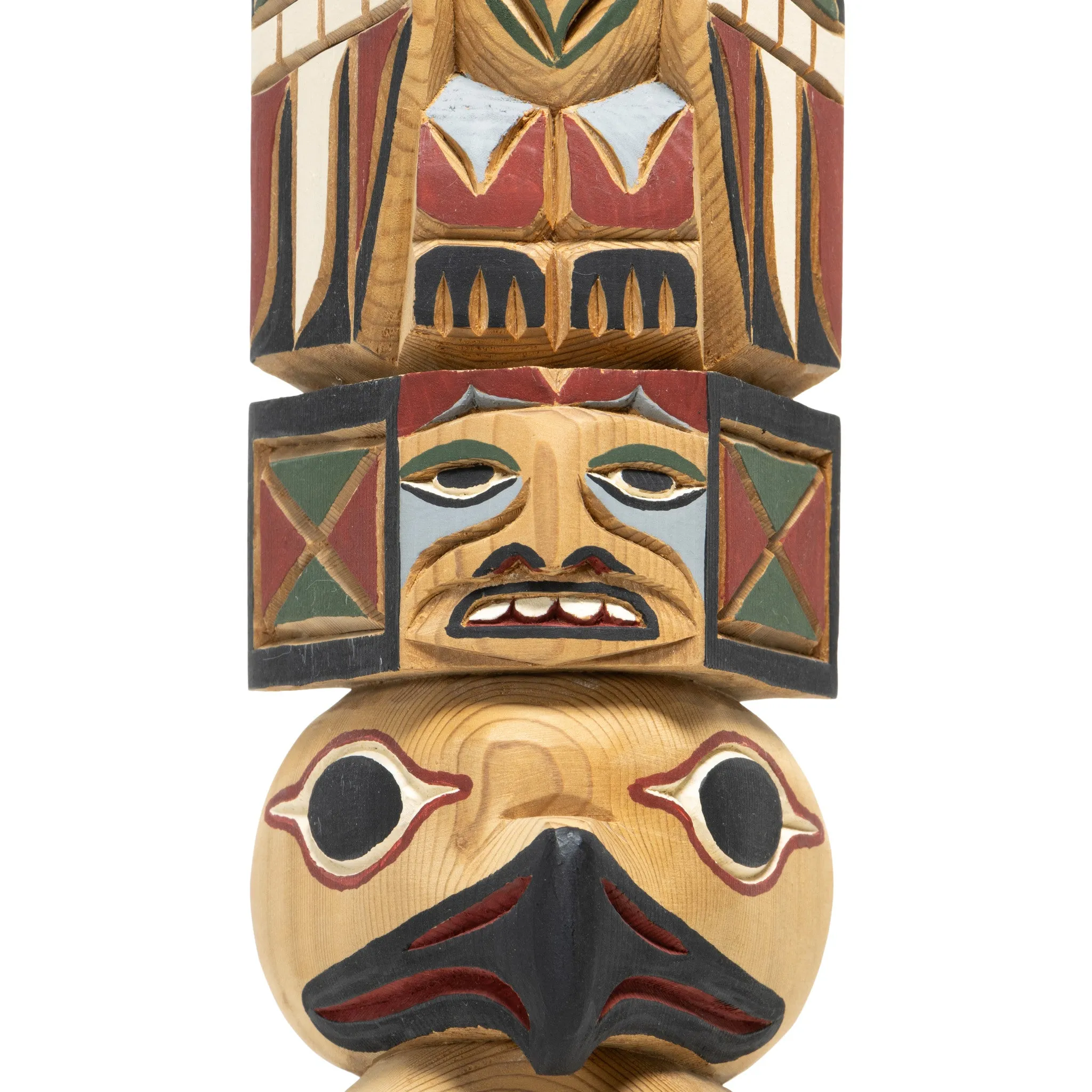 Alaskan Totem by Larry Rudick
