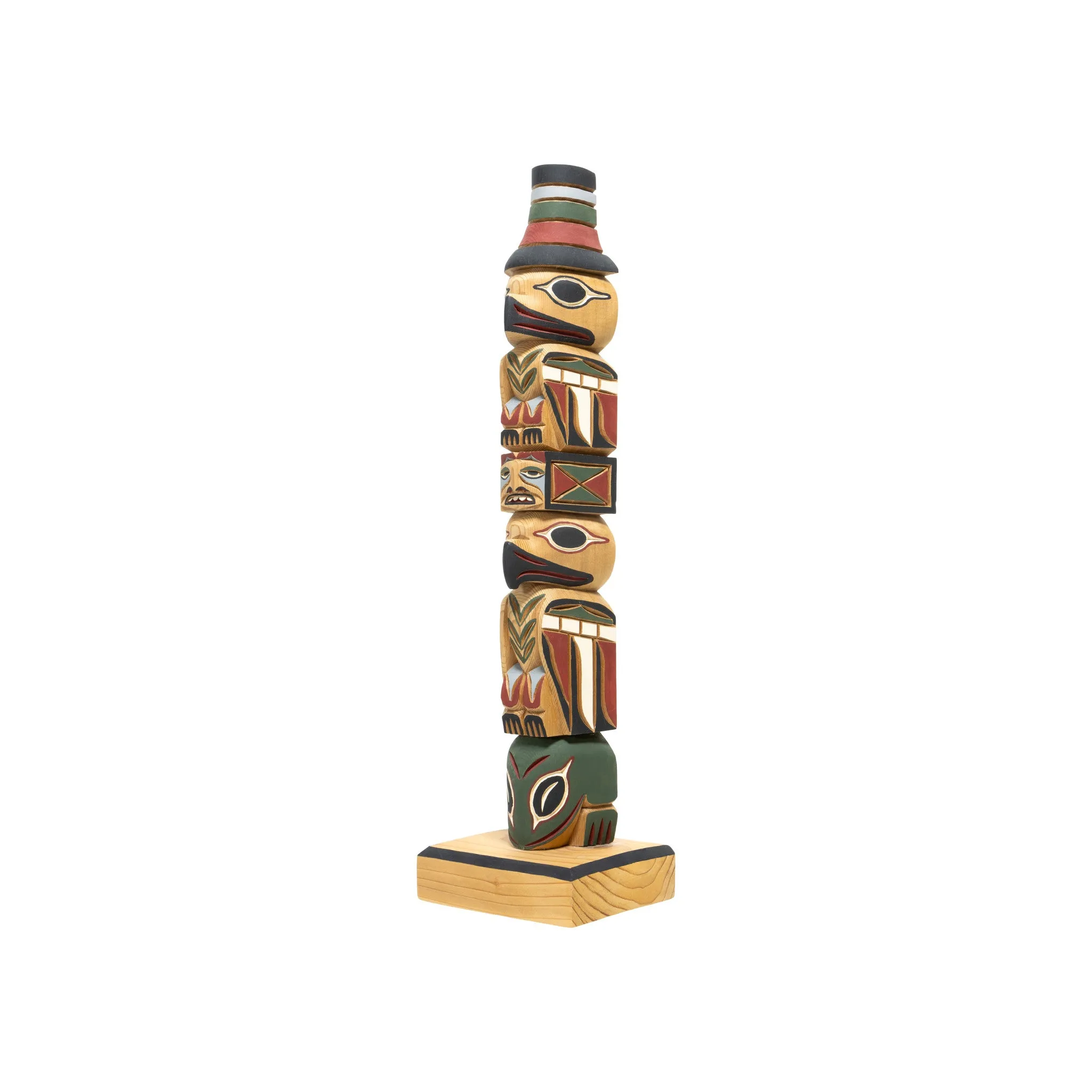 Alaskan Totem by Larry Rudick