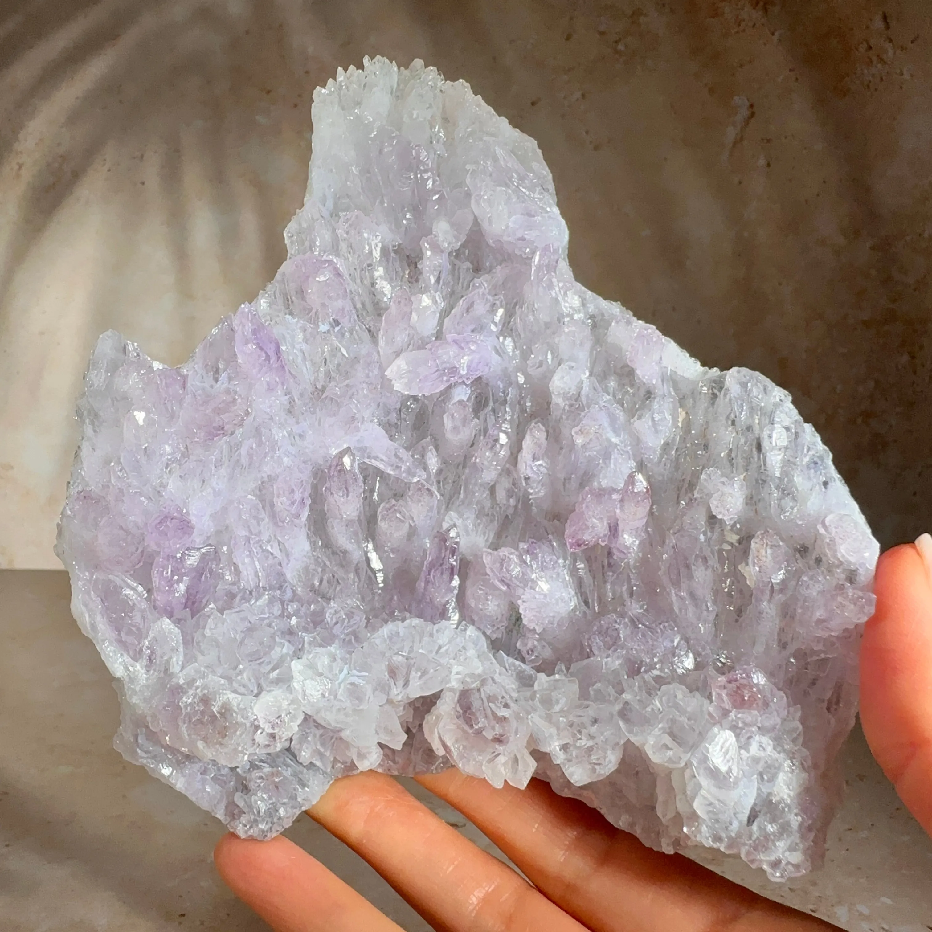Amethyst Flower Cluster, Iraí, Rio Grande do Sul, Brazil, 372g