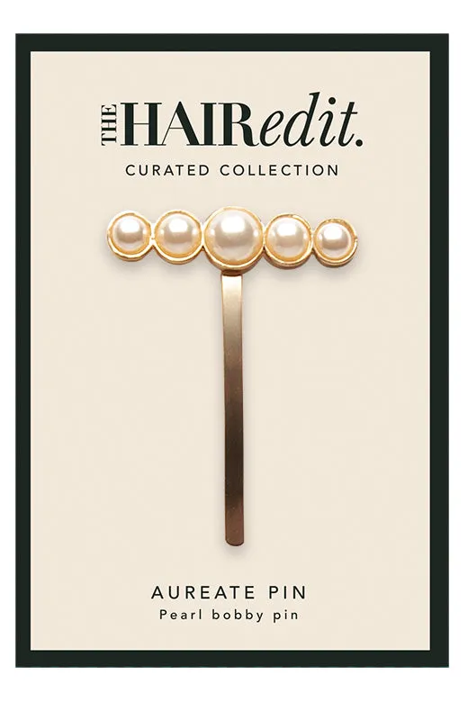 Aureate Pearl Bobby Pin