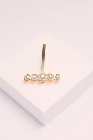 Aureate Pearl Bobby Pin