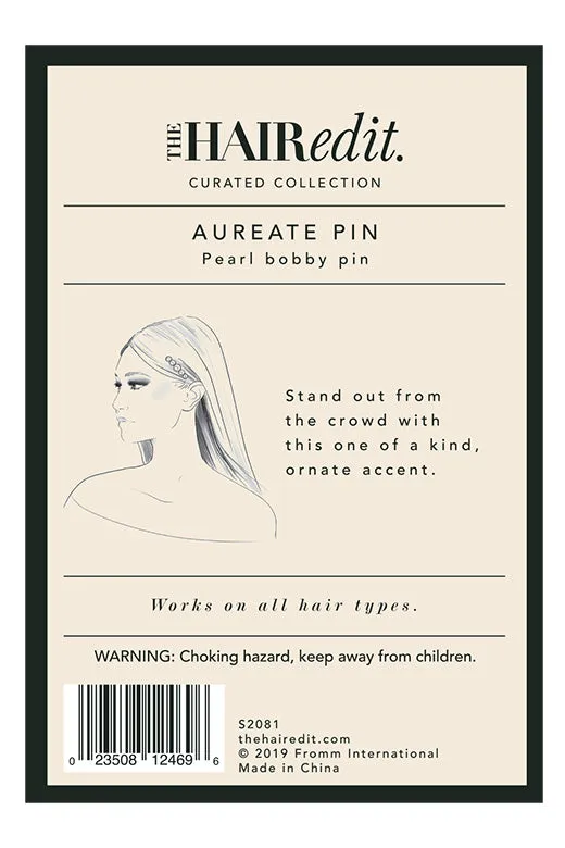 Aureate Pearl Bobby Pin