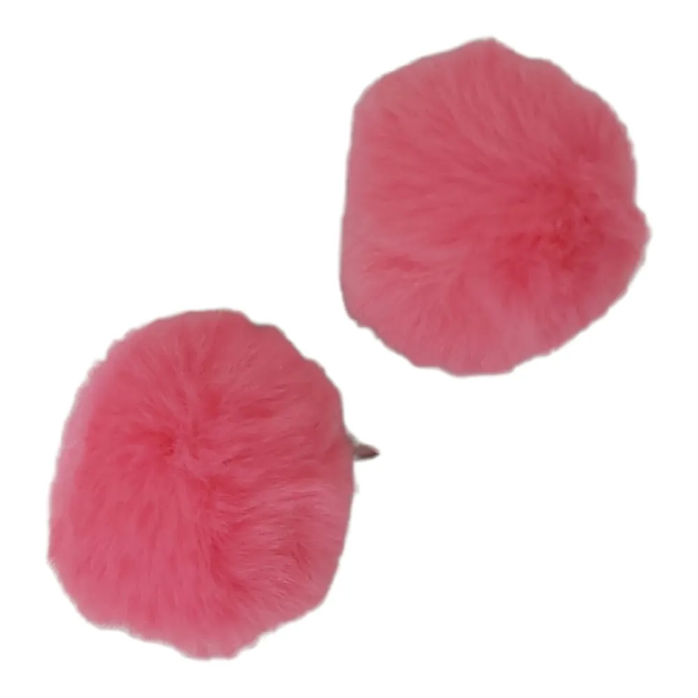 Ball Pompom Hair Clips