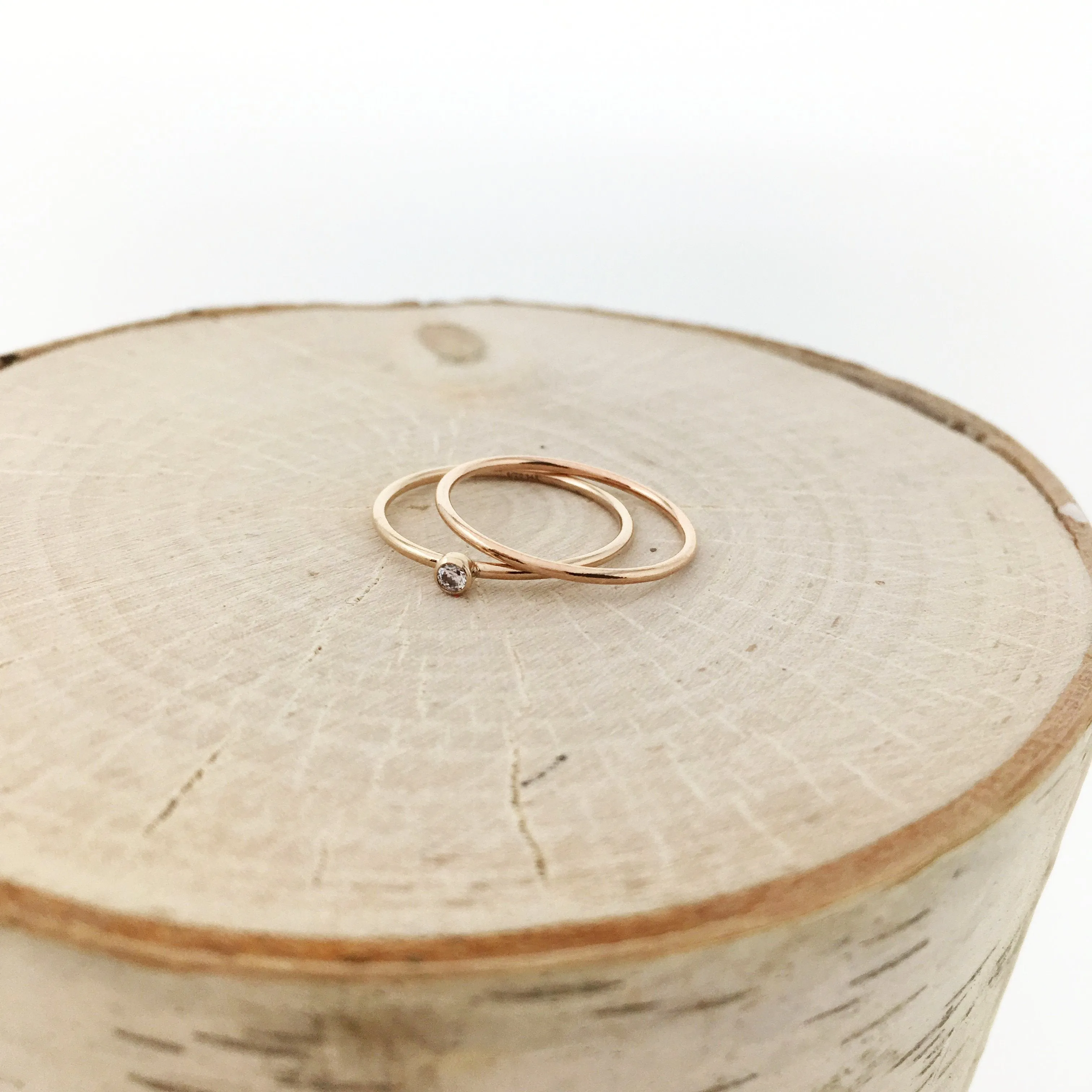 Bella Rhinestone Ring | Rose Gold