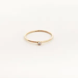 Bella Rhinestone Ring | Rose Gold