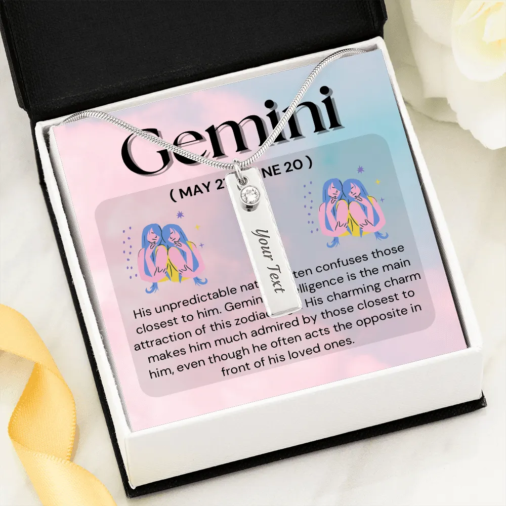 Birthstone Necklace-Gemini