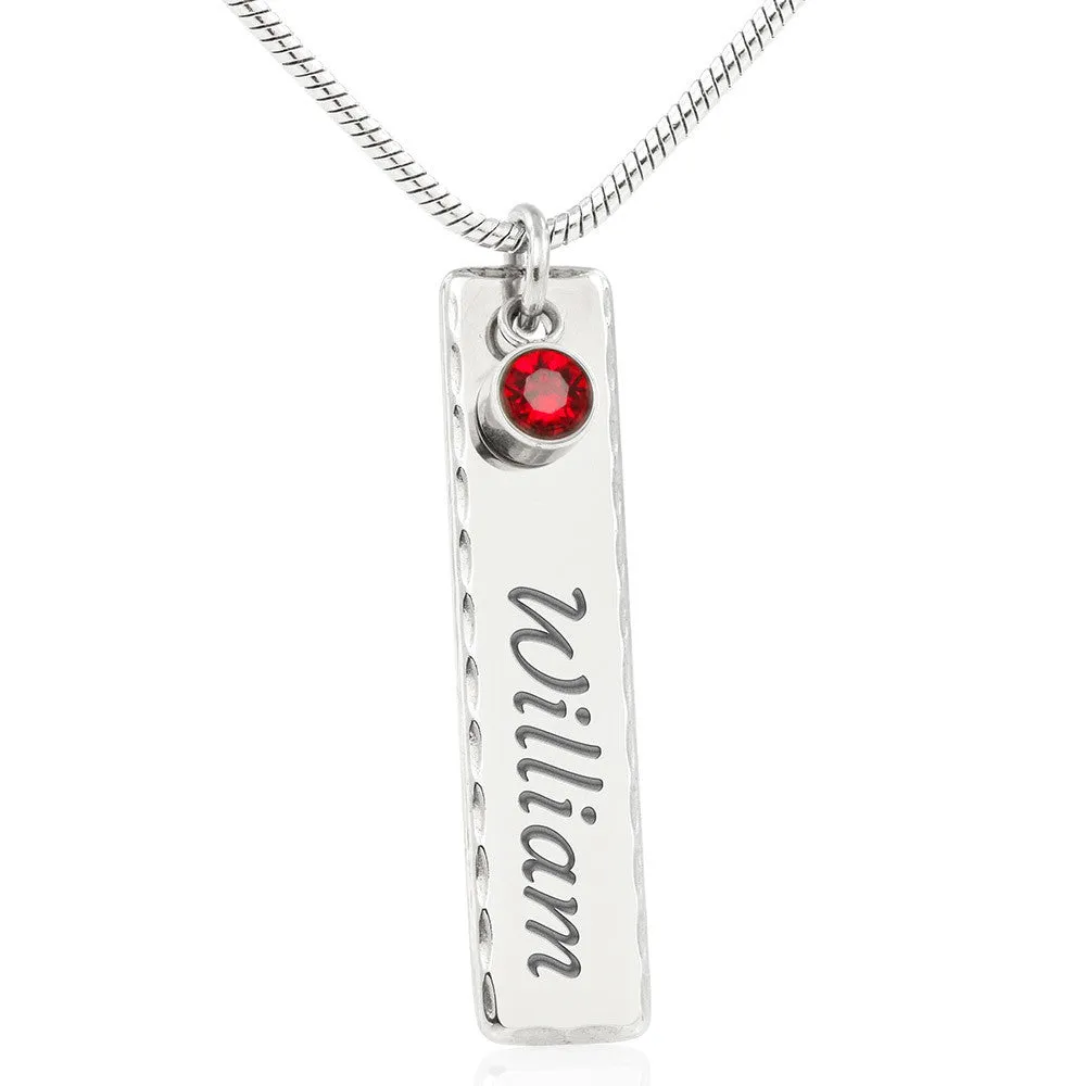 Birthstone Necklace-Leo