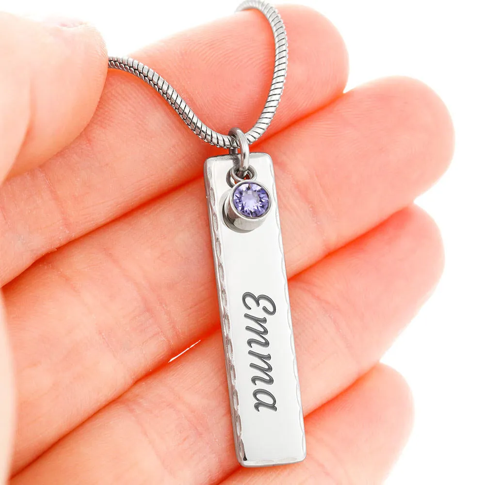 Birthstone Necklace-Leo