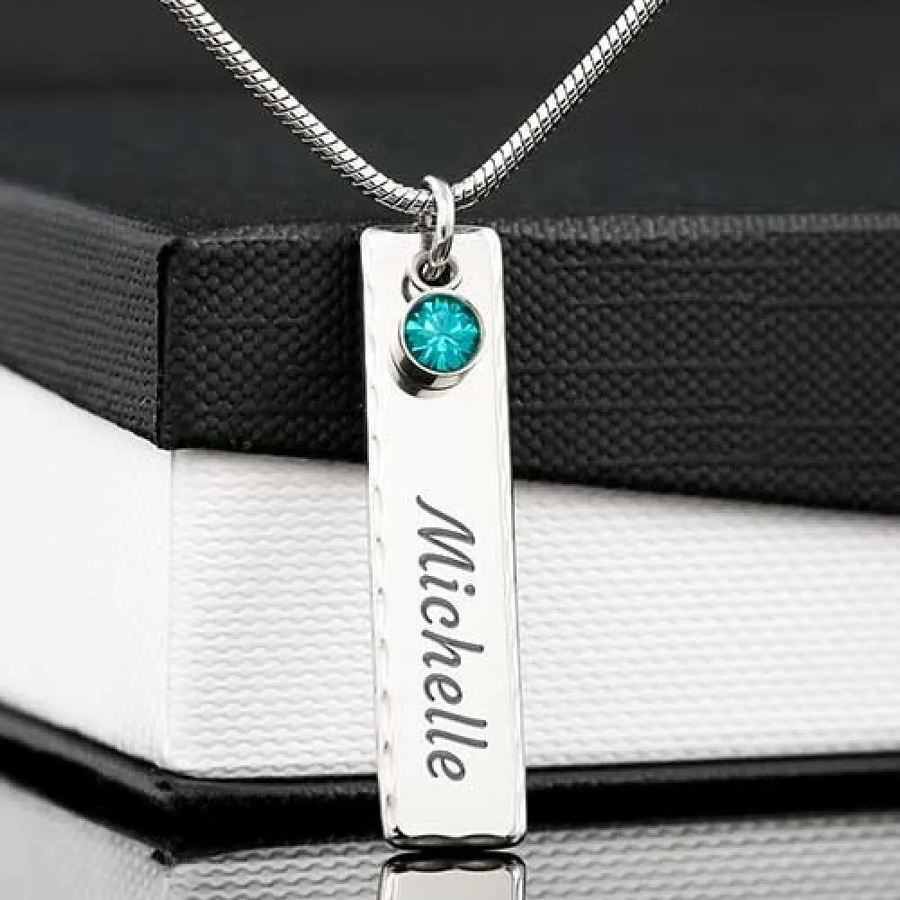 Birthstone Necklace-Leo