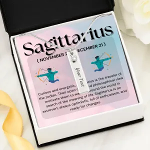 Birthstone Necklace-Sagittarius