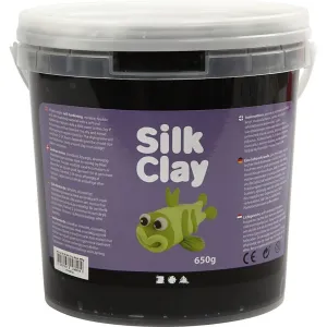 Black Colour Pliable Lightweight Modelling Compound With Plastic Bucket 650 g