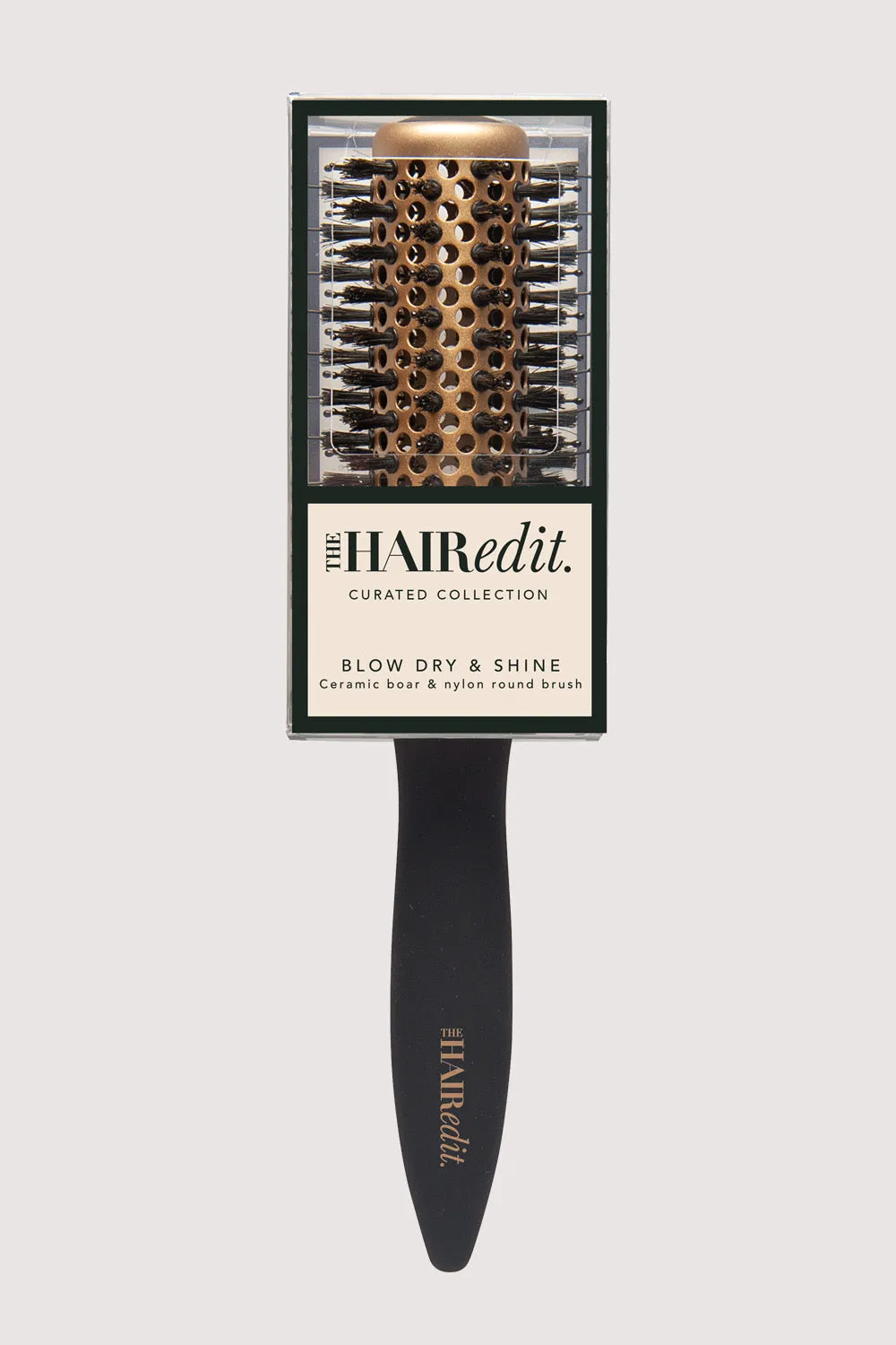 Blow Dry & Shine Boar & Nylon Round Brush