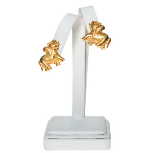 Bob Mackie Elephant Earrings