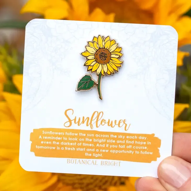 Botanical Enamel Pins