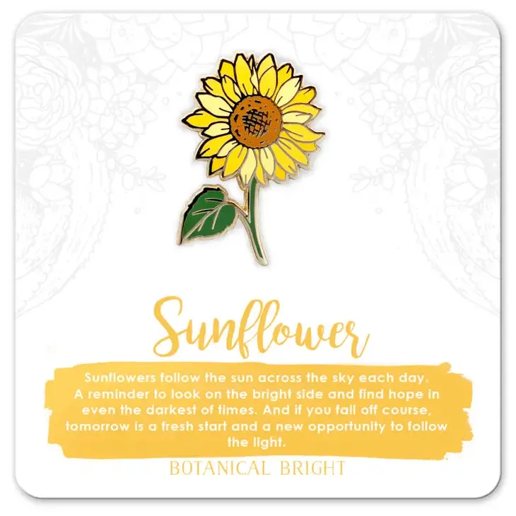 Botanical Enamel Pins