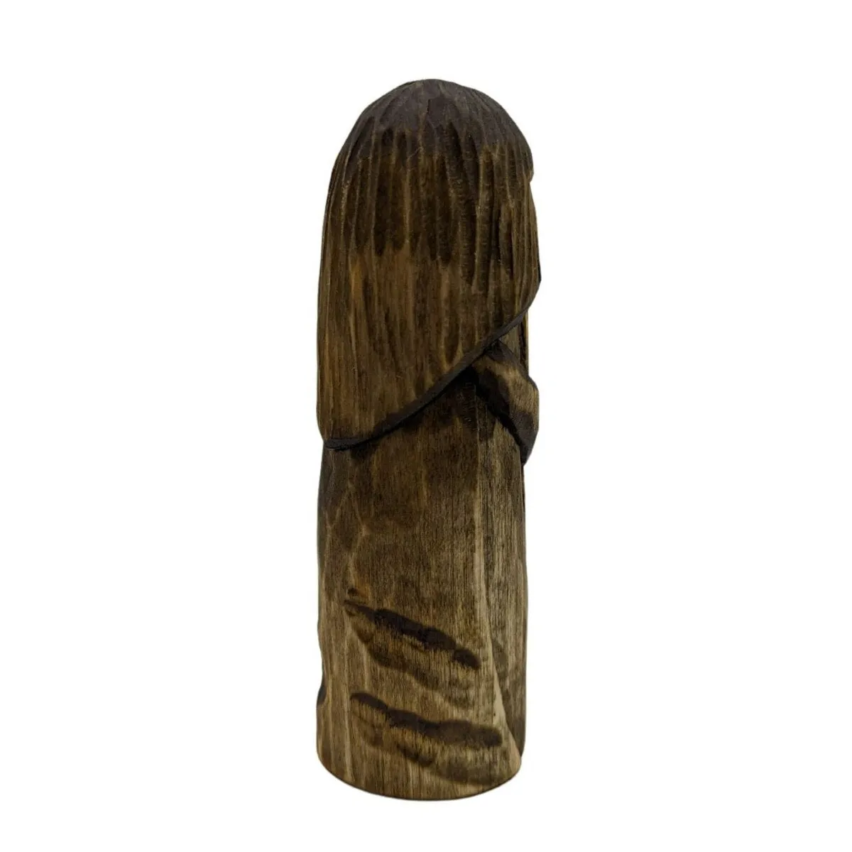 Bragi God wooden figurine