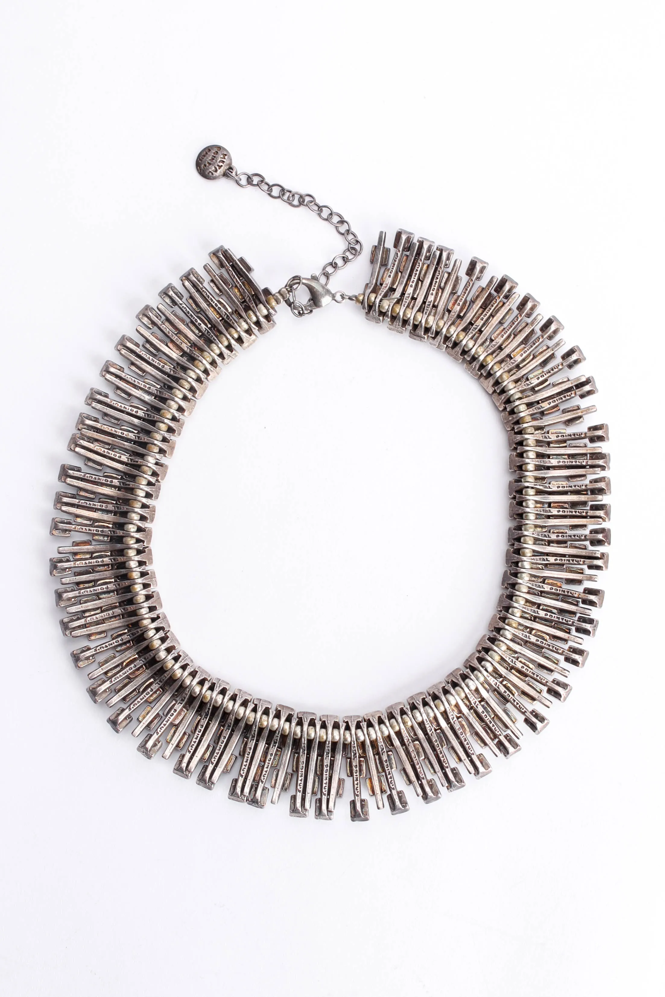 Brutalist Puzzle Crystal Necklace