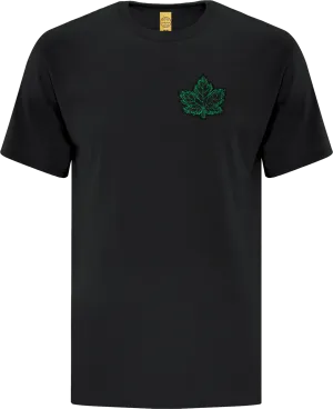 Canada Mighty Maple T-Shirt Black Green
