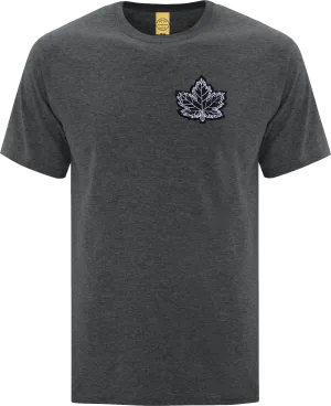 Canada Mighty Maple T-Shirt Dark Heather Black White