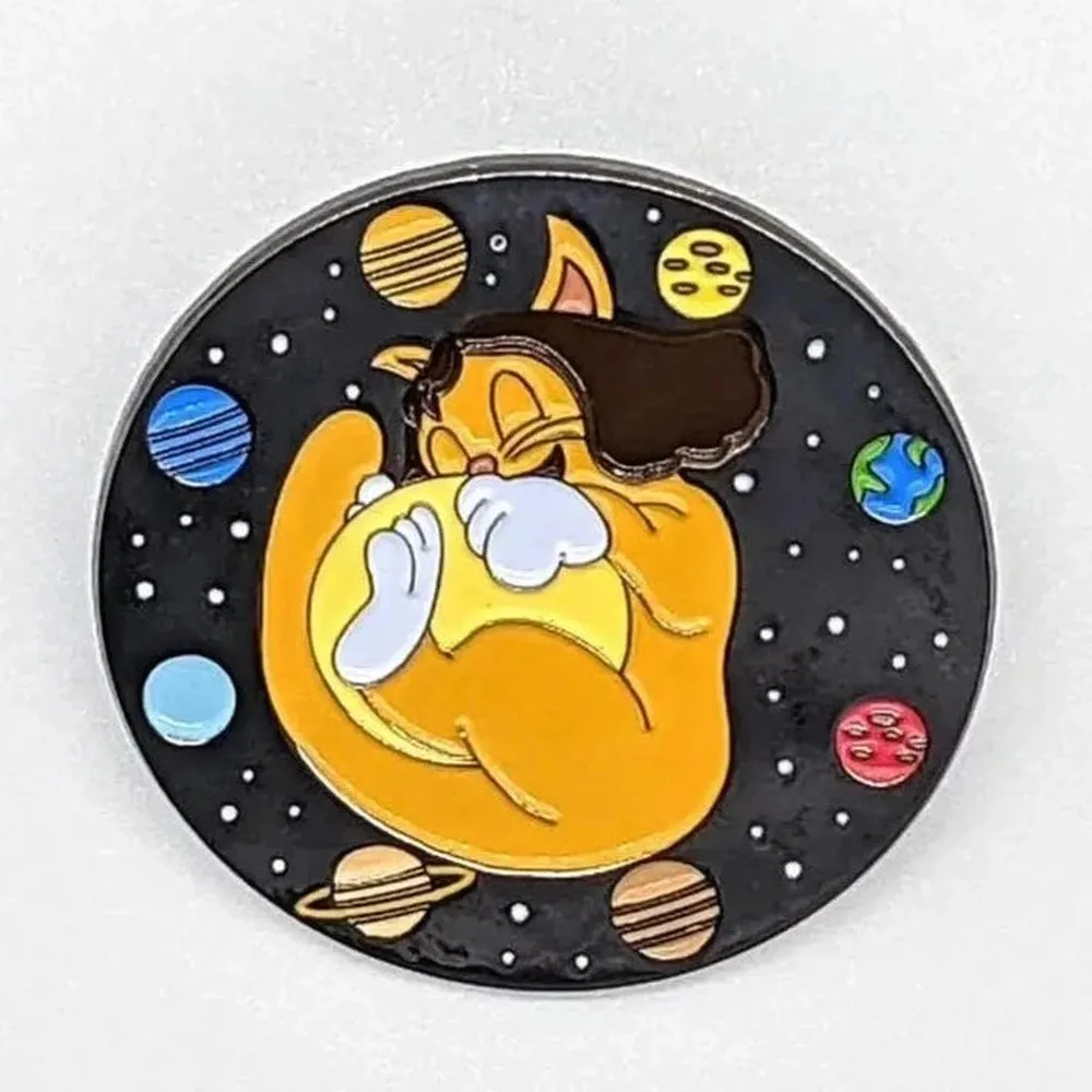 Cat-Purr-nicus Enamel Pin