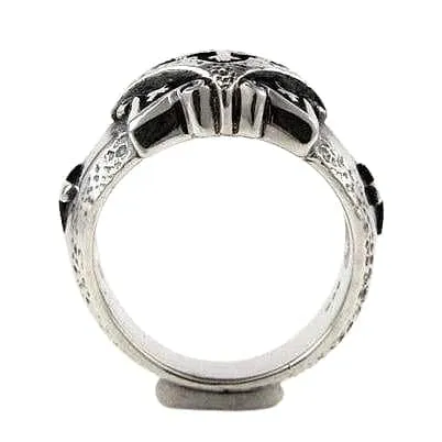 Celtic Cross 925 Sterling Silver Ring