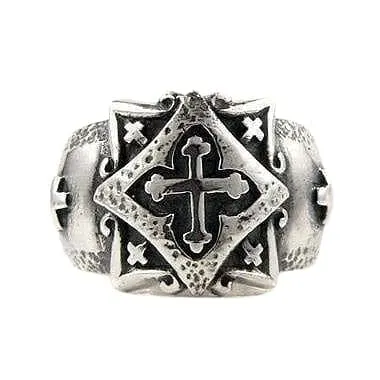 Celtic Cross 925 Sterling Silver Ring