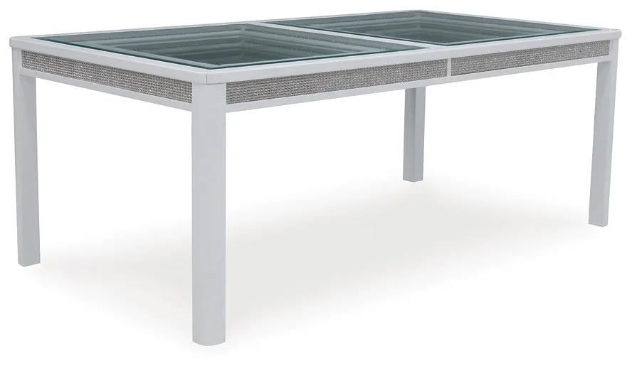 Chalanna Dining Table and 6 Chairs with Storage