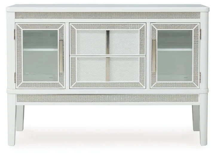 Chalanna Dining Table and 6 Chairs with Storage