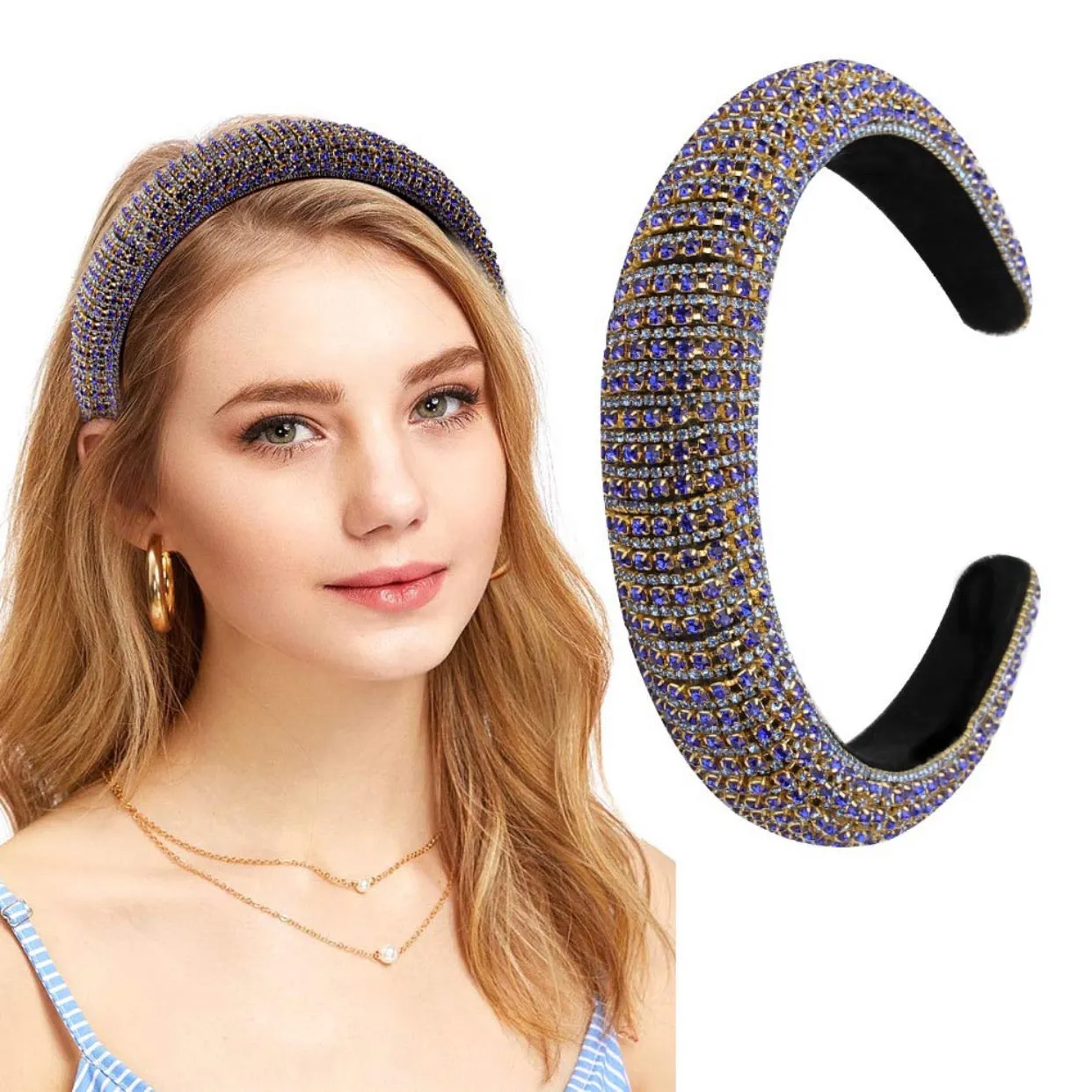Charlotte Headband | Blue