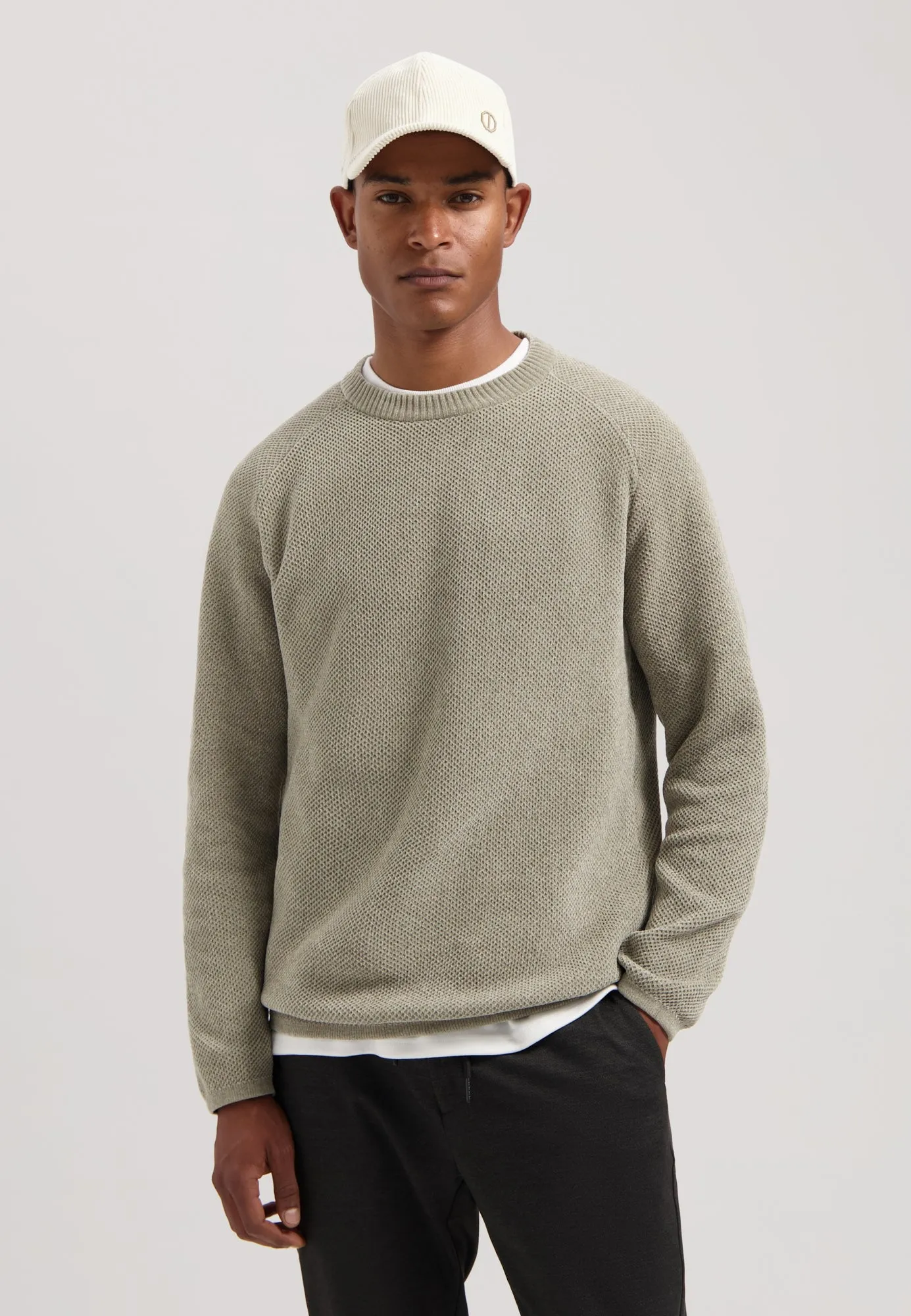 Chenille Knit Crewneck