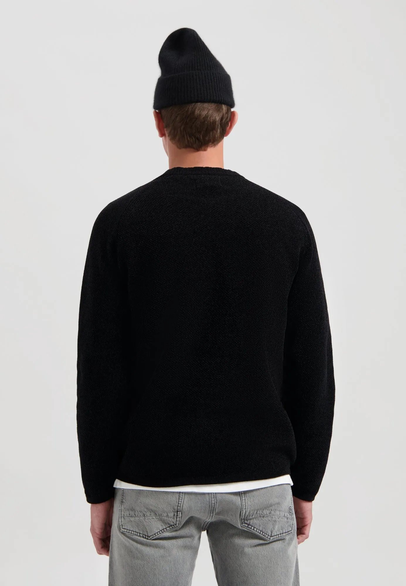 Chenille Knit Crewneck