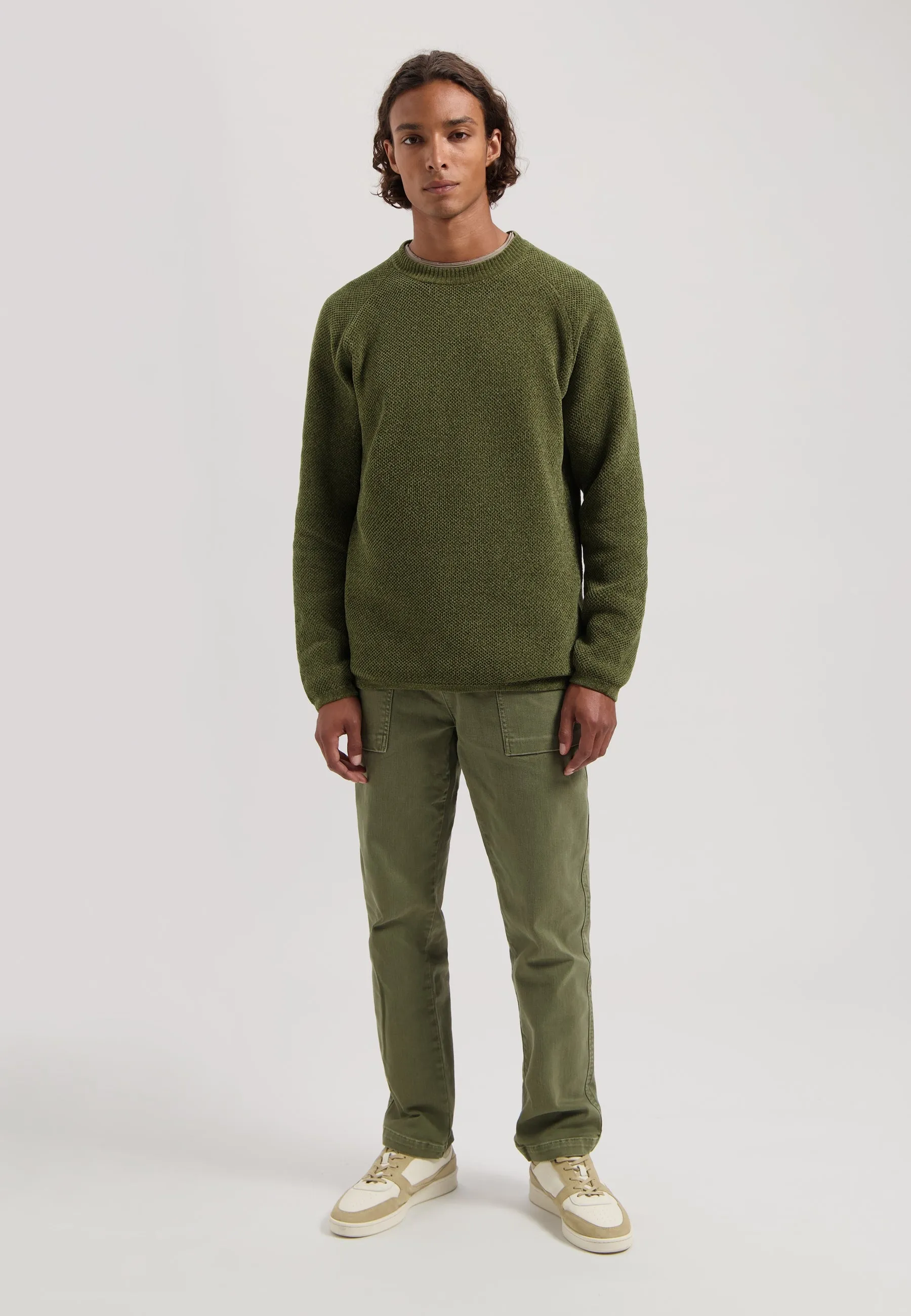 Chenille Knit Crewneck