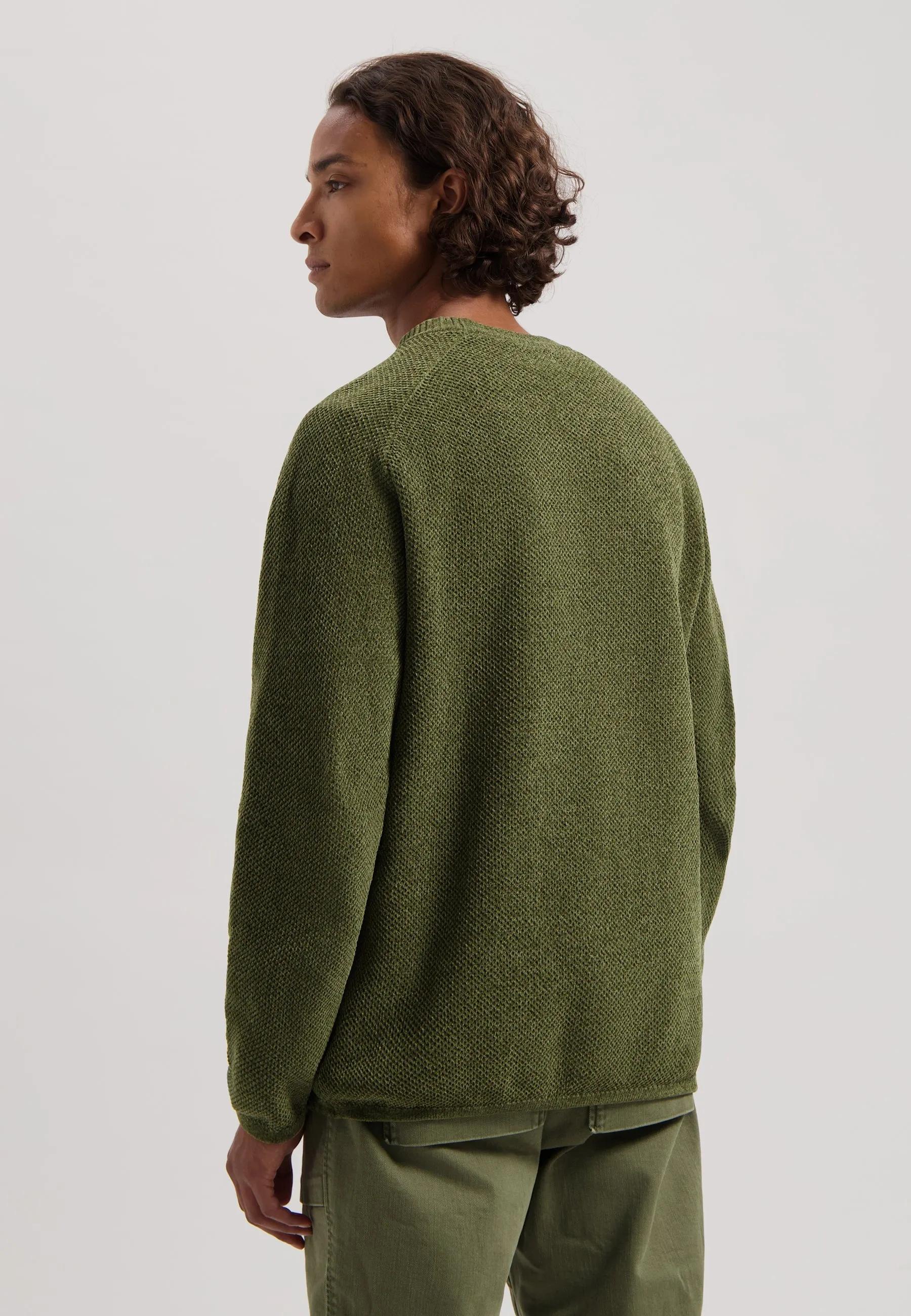 Chenille Knit Crewneck