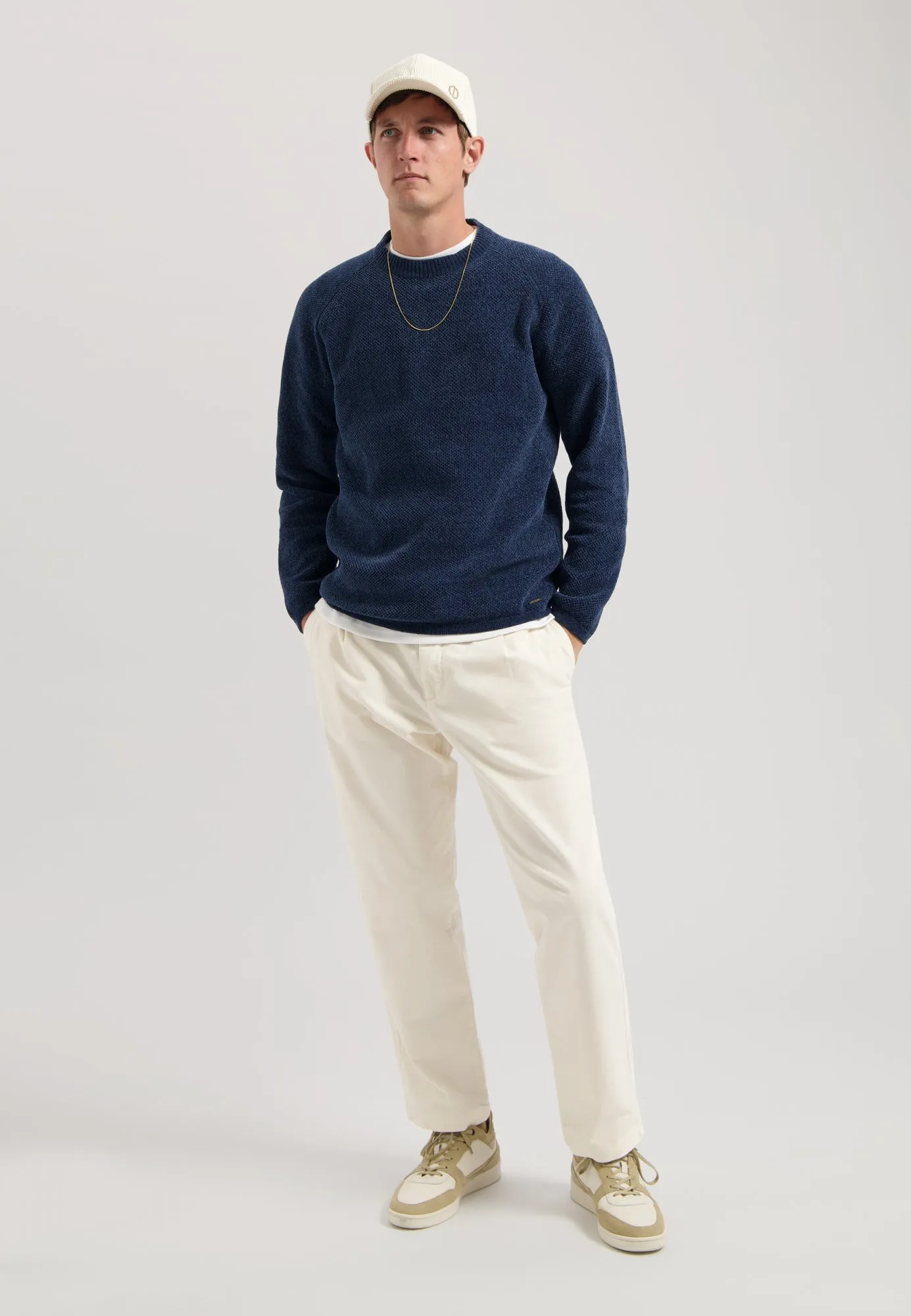 Chenille Knit Crewneck