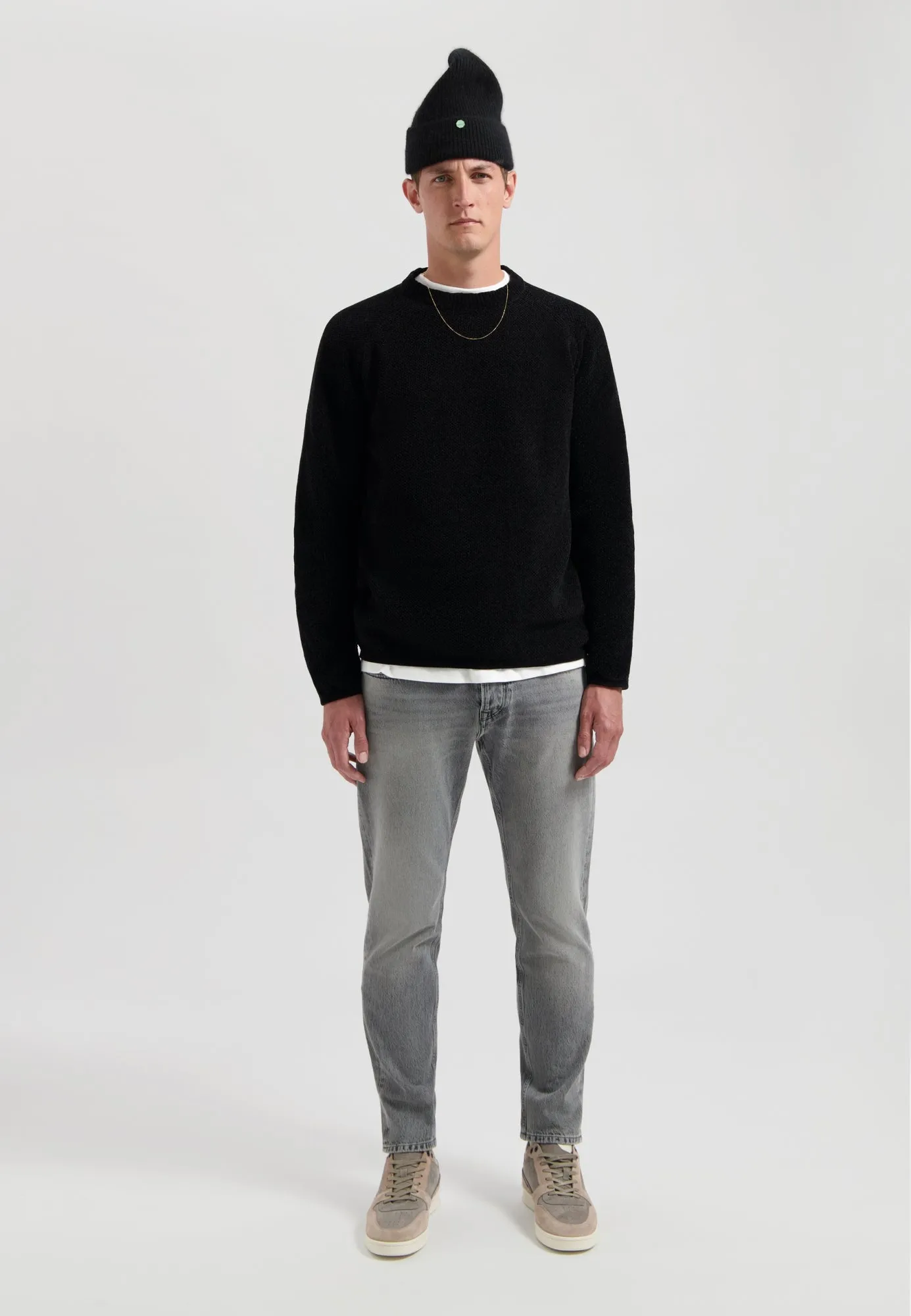 Chenille Knit Crewneck