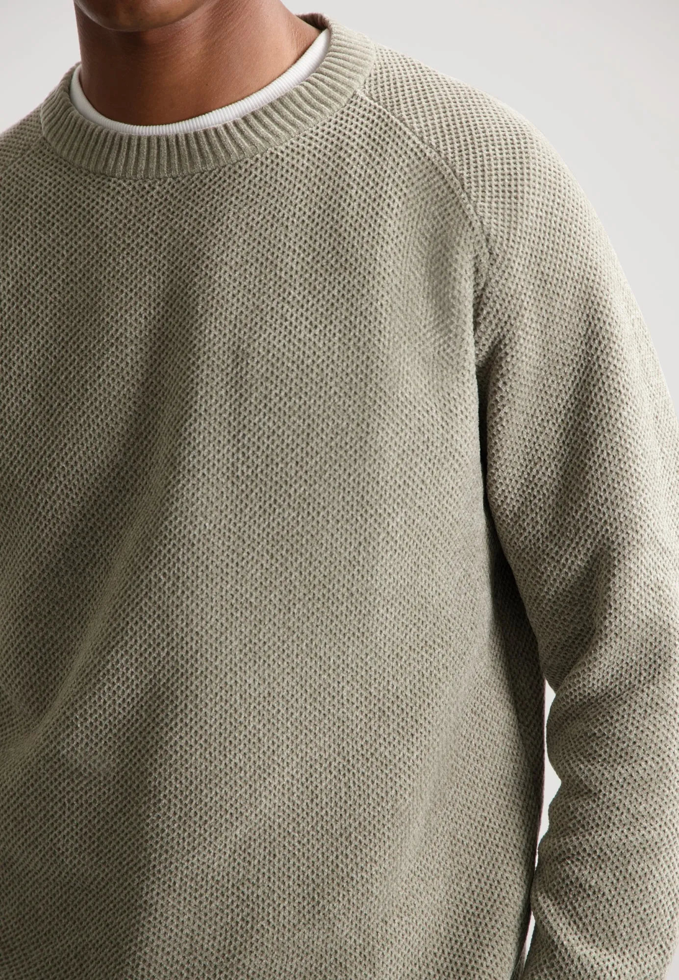 Chenille Knit Crewneck