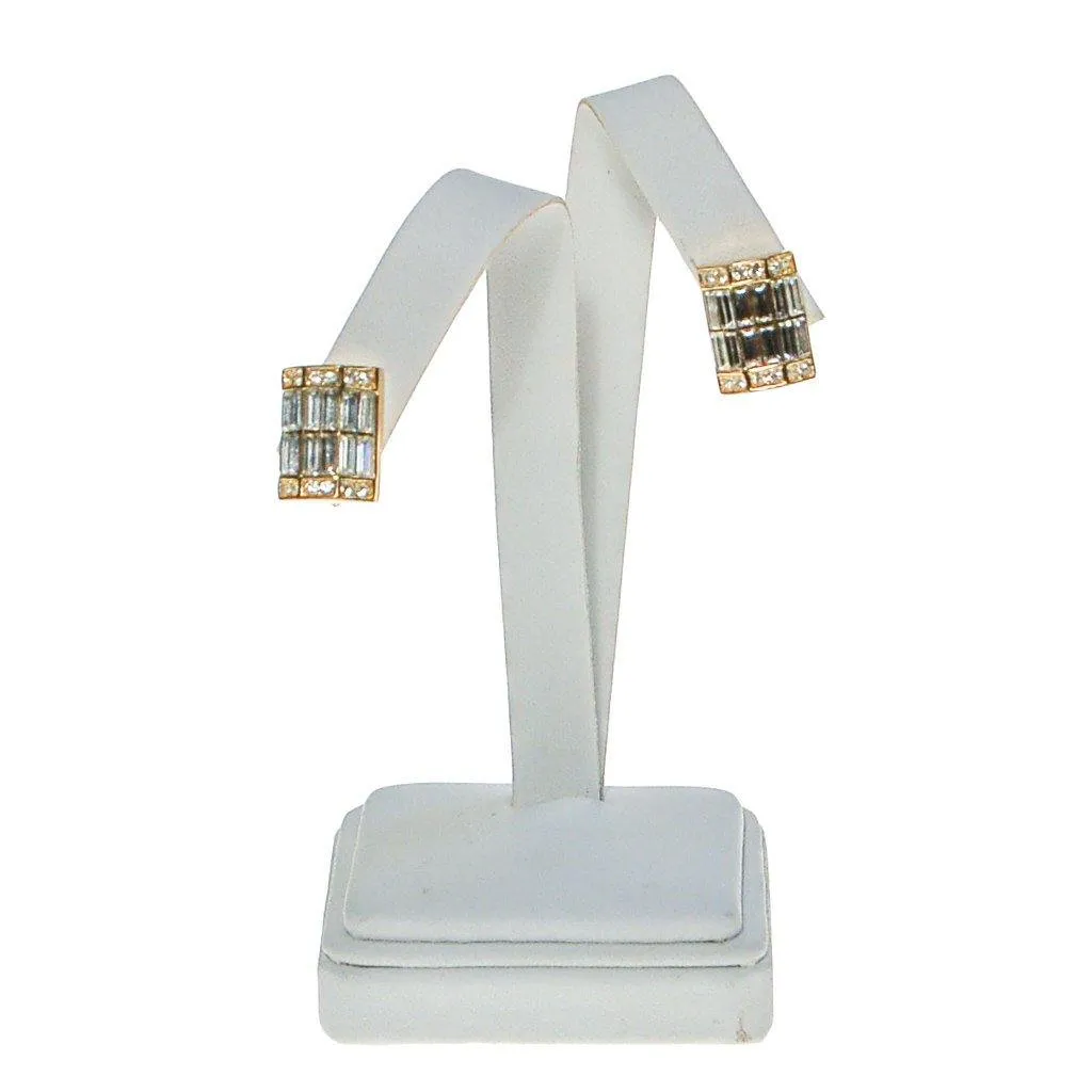 Christian Dior Rhinestone Earrings