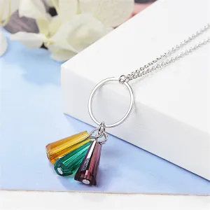 Crystal & 18K Gold-Plated Rainbow Charm Bracelet