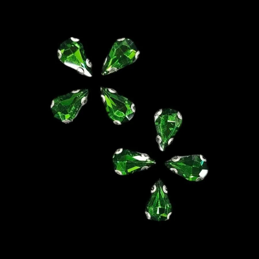 Crystal D.R Stone 8x13 Drop
